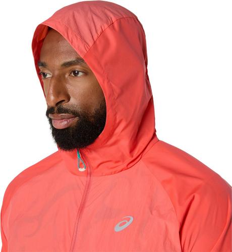 ASICS Herren Jacke ROAD PACKABLE JACKET XL in Pink