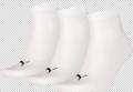 PUMA Plain Quarter-Socken 3er-Pack 35-38 in Weiß