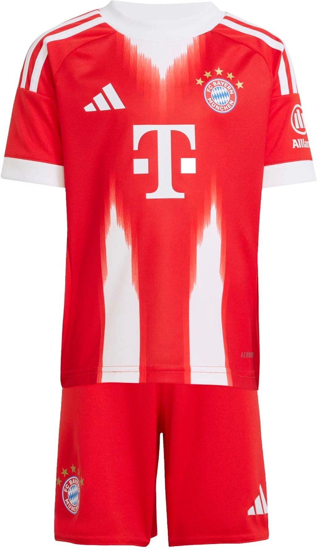 ADIDAS Kinder Fananzug FC Bayern München 25/26 Mini-Heim 110 in Pink