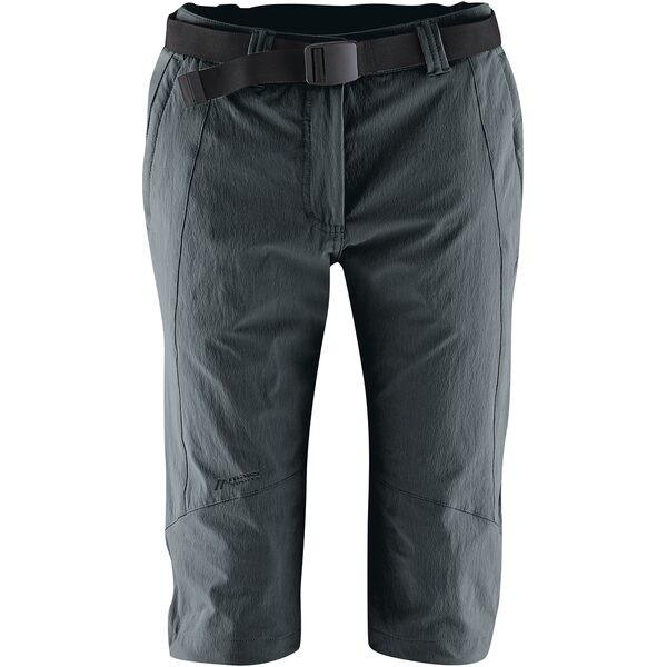 MAIER SPORTS Damen Caprihose Kluane Da-Capri el. 40 in Grau