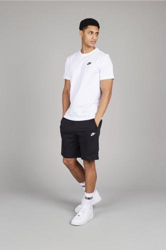 NIKE M NSW CLUB TEE WHITE/BLACK