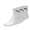 PUMA Herren SHORT CREW 3P UNISEX White