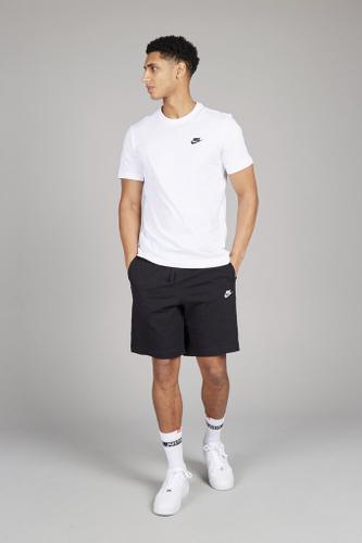 NIKE M NSW CLUB TEE WHITE/BLACK
