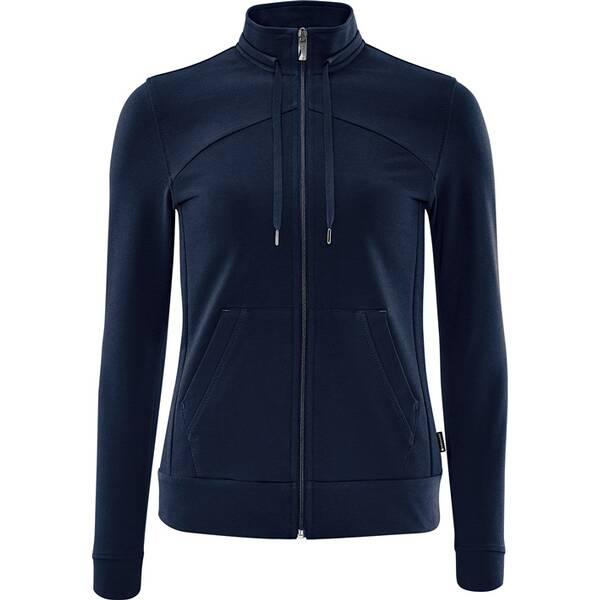 schneider sportswear Damen Wellness-Jacke DIADRAW-Jacke 38 in Blau