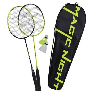 TALBOT/TORRO Badmintonset MAGIC NIGHT LED IM THERMOBAG Onesize in Grün