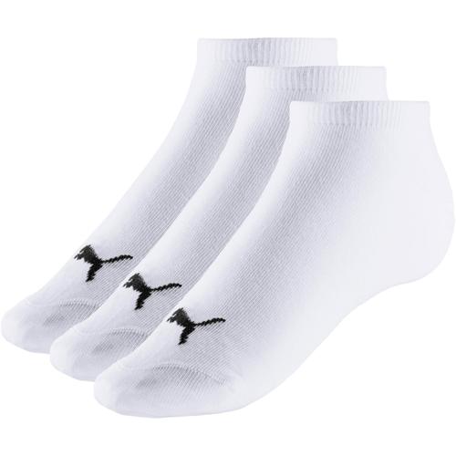 PUMA Herren Socken UNISEX SNEAKER PLAIN 3P White