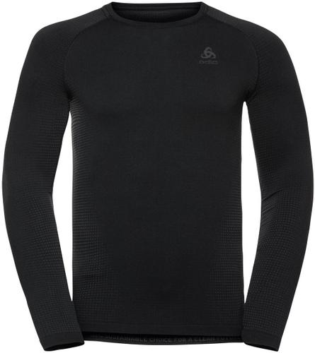 ODLO Herren Unterhemd BL TOP Crew neck l/s PERFORMAN