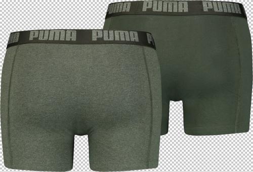 PUMA Herren Retropants Basic Boxer 2er Pack XXL in Grün