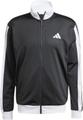 ADIDAS Herren Jacke 3-Streifen Tricot Regular Fit Colorblock 3XL in Grau