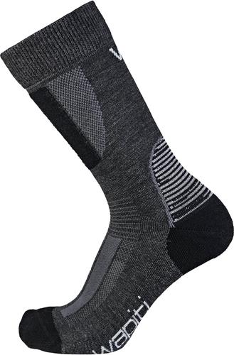 WAPITI Herren Socken Wandersocken S09 Merino Seide 39-41 in Grau
