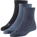 PUMA Herren Socken UNISEX QUARTER PLAIN 3P Denim Blue