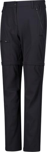 CMP Damen Keilhose WOMAN ZIP OFF PANT 46 in Schwarz