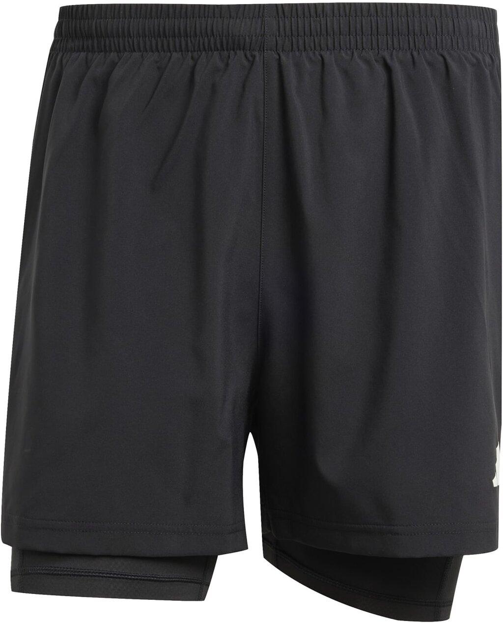ADIDAS Herren Shorts Own the Run CLIMACOOL 2-in-1 XXL in Schwarz