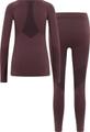 ODLO Damen Funktionswäsche-Set Fundamentals Performance Warm XS in Rot