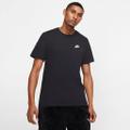 NIKE M NSW CLUB TEE BLACK/WHITE