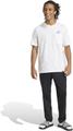 ADIDAS Herren Shirt Lounge Slides Graphic Pocket S in Weiß