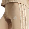ADIDAS Damen Tight RC Essentials Seasonal Animal-Print L in Braun