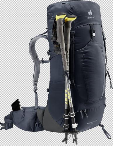 DEUTER Rucksack Aircontact Lite 40 + 10 OneSize in Schwarz