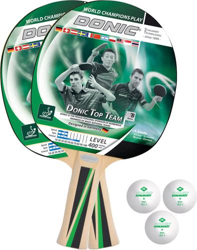 Donic-Schildkröt Tischtennis-Set Top Team 400 - in Schwarz