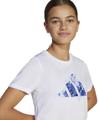 ADIDAS Kinder Shirt Flower Print Training Graphic Kids
