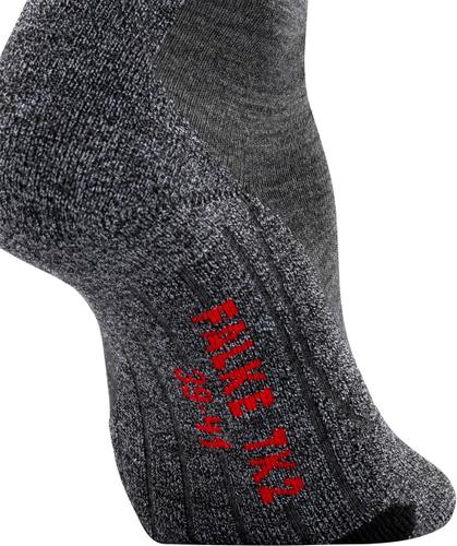 FALKE TK2 Damen Socken 35-36 in Grau