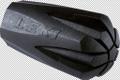 LEKI Nordic Walkingstöcke Trekking- und Walkingstock-Gummipuffer Onesize in Schwarz