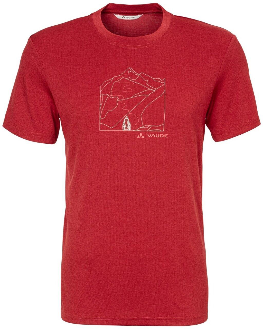 VAUDE Herren Shirt SE Me Langma T-Shirt S in Rot