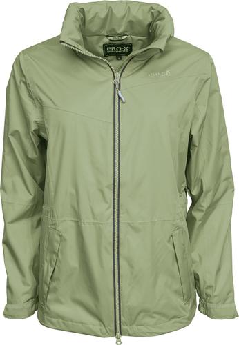 PRO-X ELEMENTS Damen Regenjacke Damen-Mulitfunktionsjacke VRONI 36 in Grün