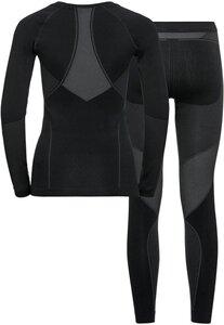 ODLO Damen Set Set long FUNDAMENTALS PERFORMANCE WARM XS in Schwarz