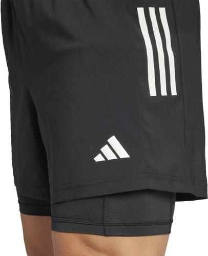 ADIDAS Herren Shorts Own the Run CLIMACOOL 2-in-1 XXL in Schwarz
