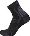 WAPITI Herren Socken Wandersocken S05 Merino Eco Mid 42-44 in Schwarz