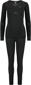 ODLO Damen Set Set long FUNDAMENTALS PERFORMANCE WARM XS in Schwarz