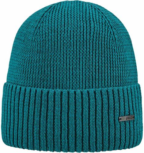 ARECO Damen Mütze Beanie Damen - in Blau