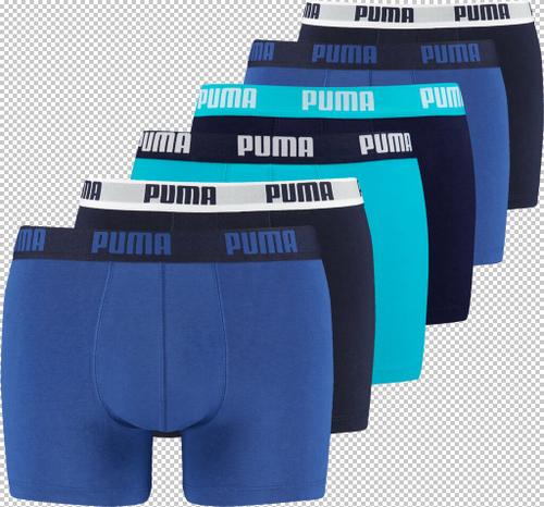 PUMA Herren Retropants Basic Boxer 2P 2er Pack True Blue