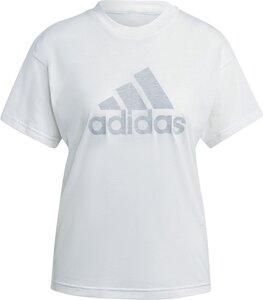 ADIDAS Damen Sportswear Future Icons Winners 3.0 T-Shirt S in Grau