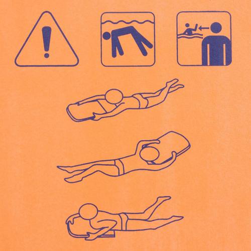 ENERGETICS Kinder Schwimmhilfe KIDS Kickboard - in Orange
