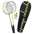TALBOT/TORRO Badmintonset MAGIC NIGHT LED IM THERMOBAG Onesize in Grün