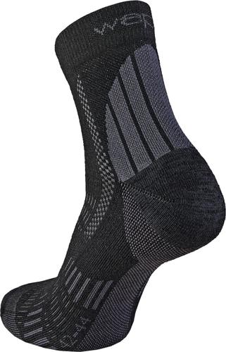 WAPITI Herren Socken Wandersocken S05 Merino Eco Mid 36-38 in Schwarz
