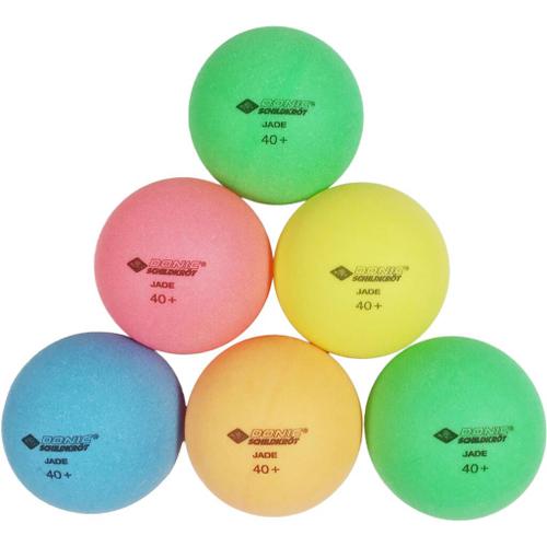 Donic-Schildkröt Tischtennisball Colour Popps, 6 farbige Bälle in Poly 40+ Qualität - in Grün