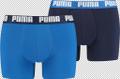 PUMA Herren Retropants Basic Boxer 2P 2er Pack True Blue