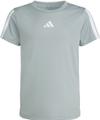 ADIDAS Kinder Shirt Training Essentials 3-Streifen 164 in Silber