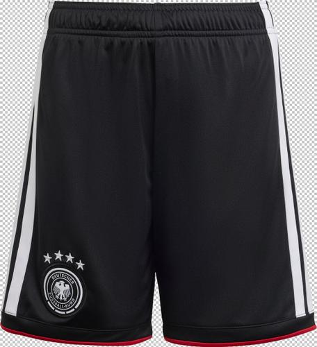 ADIDAS Kinder Teamhose Deutschland DFB WM 2026 Replika Heim 176 in Schwarz