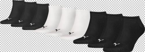 PUMA Herren Socken UNISEX SNEAKER PLAIN 3P White