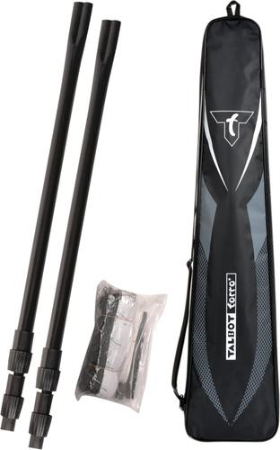 Talbot-Torro Badminton Netzgarnitur Teleskop Onesize in Schwarz