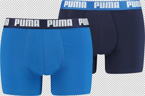 PUMA Herren Retropants Basic Boxer 2P 2er Pack True Blue