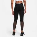 NIKE Damen Tight "Pro" S in Schwarz