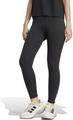 ADIDAS Damen Tight Signature Graphic Print High-Waisted XS in Schwarz