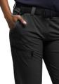 MAIER SPORTS Damen Hose Inara slim Da-Hose el. (lang) 88 in Schwarz