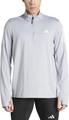 ADIDAS Herren Rollkragen Own the Run Half-Zip L in Silber