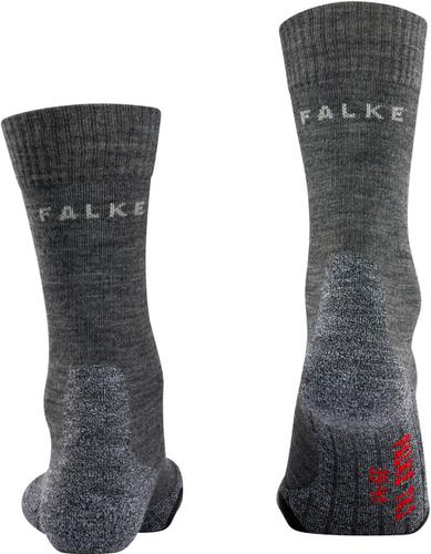 FALKE Herren Wandersocken TK2 Asphaltgrau